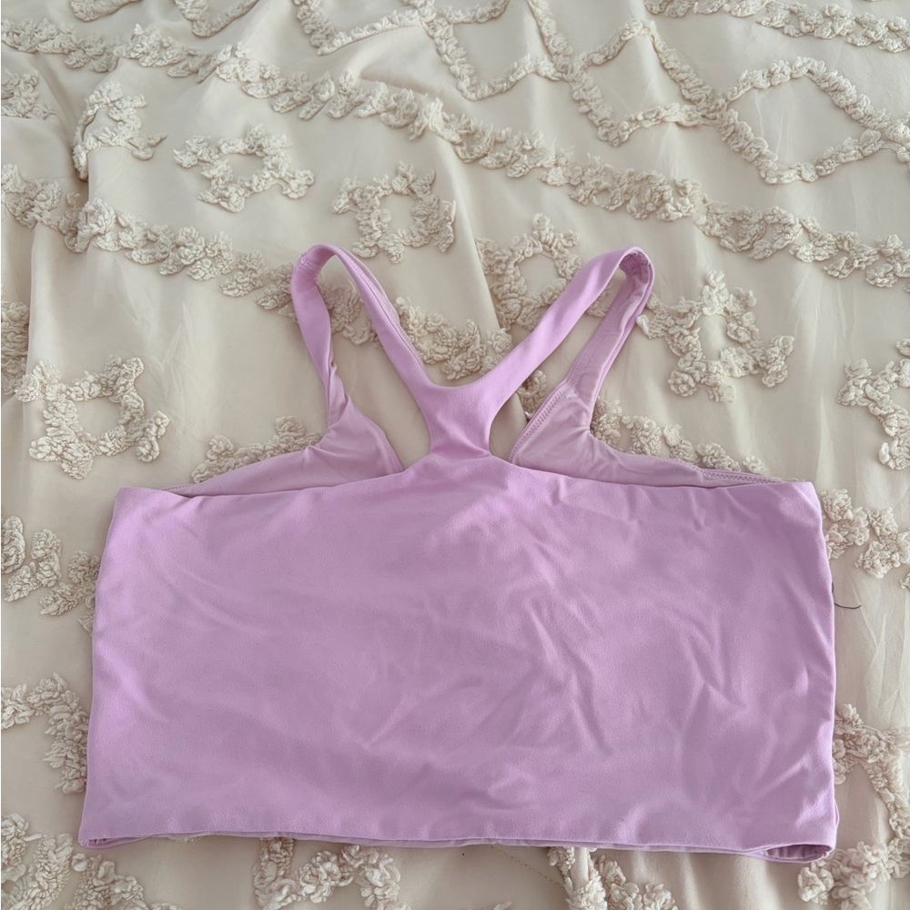 Bend this V and Racer Bra - vitapink